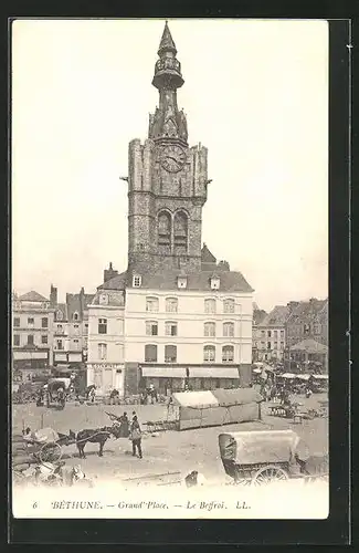 AK Béthune, Grand`Place, Le Beffroi