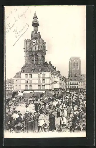 AK Béthune, Le Beffroi et la Tour de l`Eglise