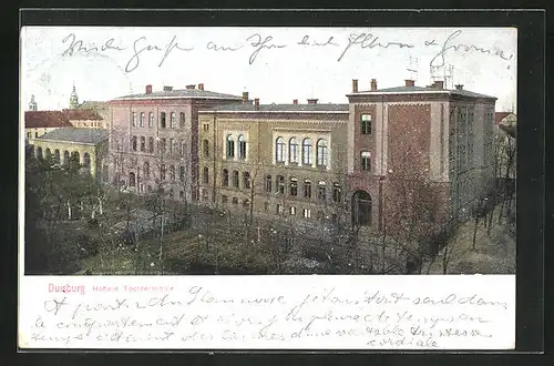 AK Duisburg, Höhere Töchterschule