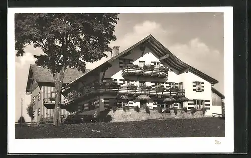 AK Lachen-Nesselwang, Gasthaus u. Hotel zum Löwen
