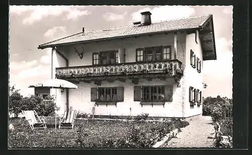 AK Nesselwang /Allgäu, Pension u. Hotel Haus Herz