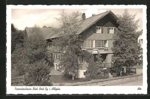 AK Bad Oy /Allgäu, Hotel Böck