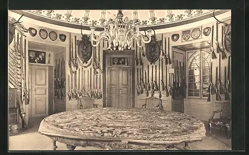 AK Cassel-Wilhelmshöhe, Löwenburg, Speisesaal