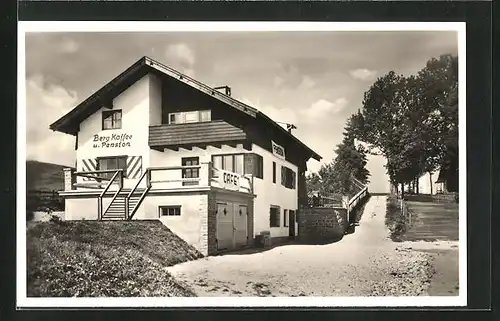 AK Nesselwang /Allgäu, Bergcafe u. Pension Zeller