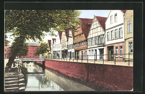 AK Buxtehude, Strasse am Westfleet