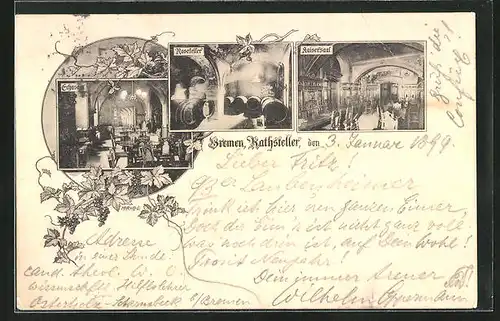AK Bremen, Gasthaus Rathskeller