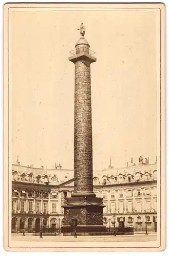 Fotografie unbekannter Fotograf, Ansicht Paris, Colonne Vendome