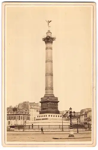 Fotografie unbekannter Fotograf, Ansicht Paris, Blick auf die Bastille