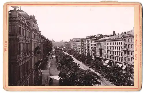 Fotografie Römmler & Jonas, Dresden, Ansicht Wien, Blick in den Kärntnerring