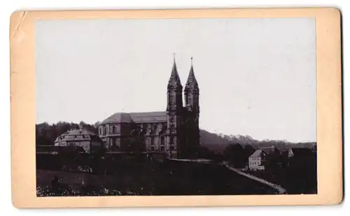 Fotografie unbekannter Fotograf, Ansicht Vierzehnheiligen, Blick auf die Klosterkirche 1897