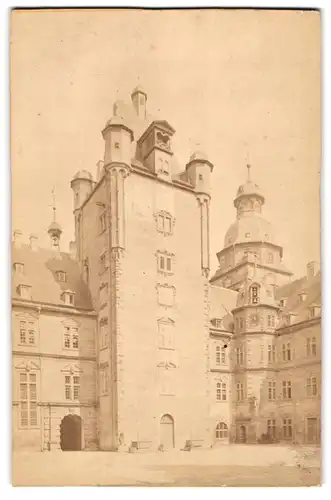 Fotografie J. Samhaber, Aschaffenburg, Ansicht Aschaffenburg, Schloss Johannisberg