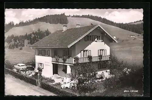 AK Oberstaufen im Allgäu, Hotel Schrothkurheim Haus Gross in der Hochbühlstrasse 10