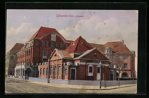 AK Gelsenkirchen, Blick auf das Lyzeum