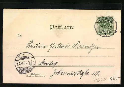 Lithographie Dortmund, König auf der Eisenbahn mit Bierkrug in der Hand