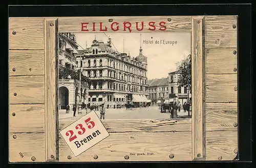 AK Bremen, Hotel de l`Europe