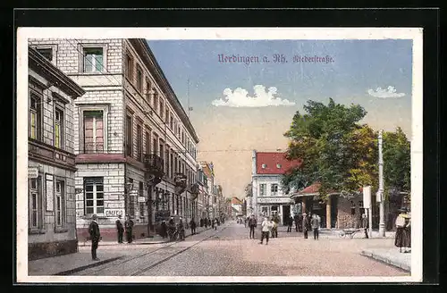 AK Uerdingen / Rhein, Riederstrasse