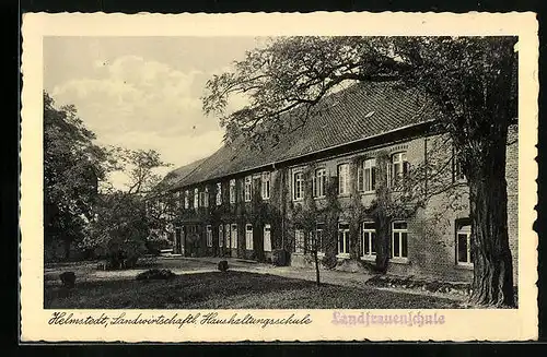 AK Helmstedt, Landwirtschaftliche Haushaltungsschule, Aussenansicht