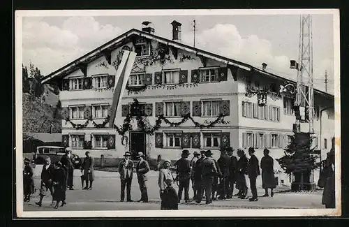 AK Oberstaufen, Gasthaus zum Löwen