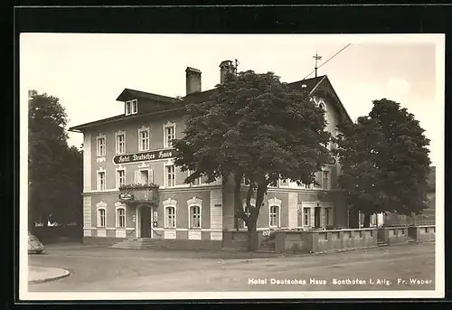 AK Sonthofen, Hotel Deutsches Haus