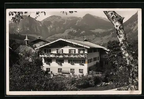 AK Bruck b. Hinterstein, Hotel und Pension Ostrachwellen