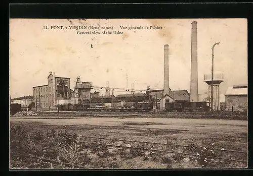 AK Pont-A-Vendin, Vue générale de L`Usine