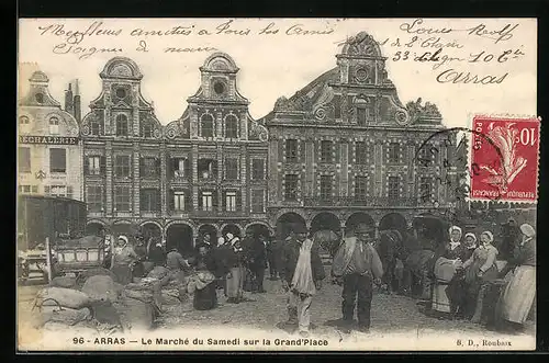 AK Arras, Le Marché du Samedi sur la Grand`Place