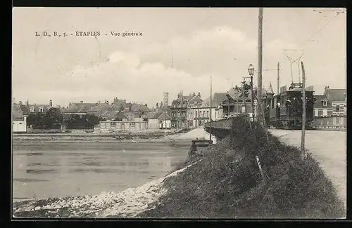 AK Étaples, Vue générale