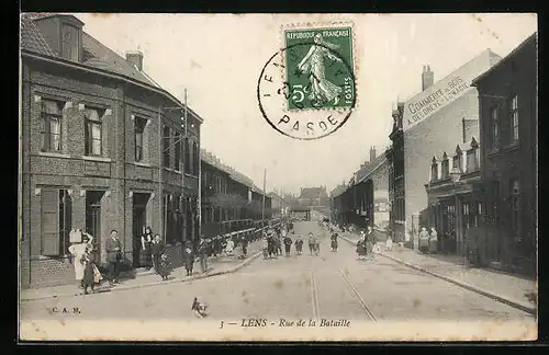 AK Lens, Rue de la Bataille
