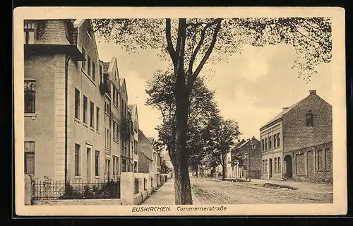 AK Euskirchen, Blick in die Commernerstrasse