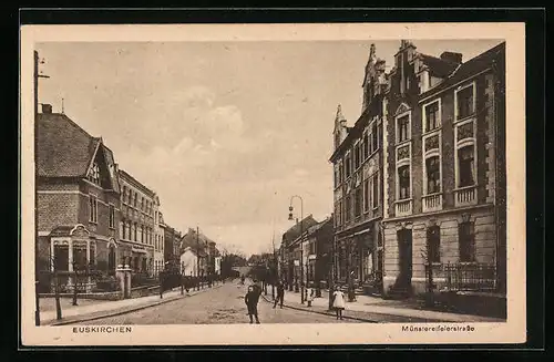 AK Euskirchen, Spielende Kinder in der Münstereifelerstrasse