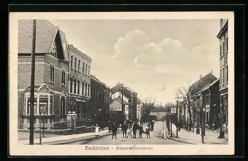 AK Euskirchen, Spielende Kinder in der Münstereifelerstrasse