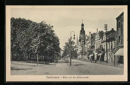 AK Euskirchen, Blick auf die Kölnerstrasse