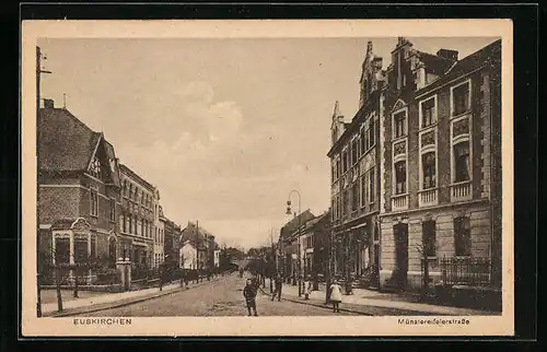 AK Euskirchen, Spielende Kinder in der Münstereifelerstrasse