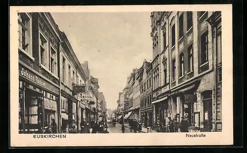 AK Euskirchen, Passanten in der Neustrasse