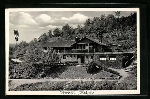 AK Bicken / Dillkreis, Landheim-Dennoch v. Fam. Th. Kopp in der Ringstrasse 32, 