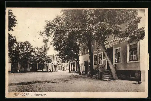 AK Glandorf i. Hannover, Gasthaus im Ort