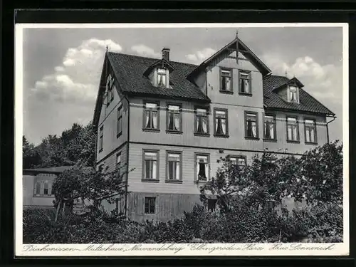 AK Elbingerode / Harz, Diakonissen-Mutterhaus Neuvandsburg, Haus Sonneneck