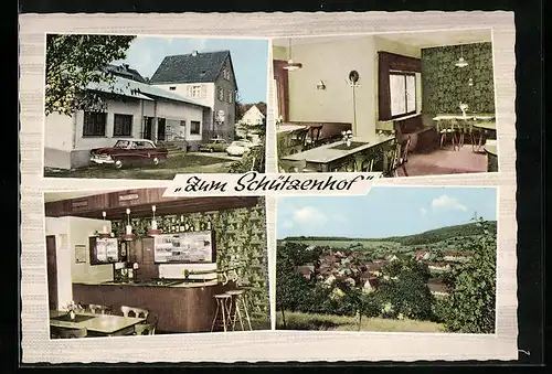 AK Bechlingen, Gasthaus & Metzgerei Zum Schützenhof, Bes. Horst Gerth
