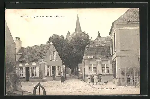 AK Audruicq, Avenue de l`Eglise