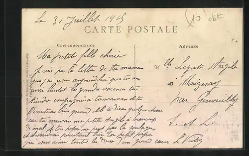 AK Bully-Grenay, Rue de la Gare