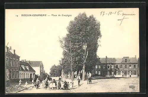 AK Hersin-Coupigny, Place de Coupigny