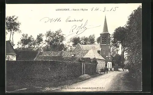 AK Liencourt, Rue de l`Eglise