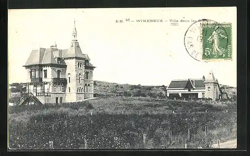 AK Wimereux, Villa dans les Dunes
