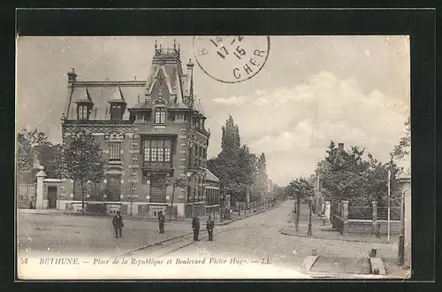 AK Béthune, Place de la République et Boulevard Victor Hugo