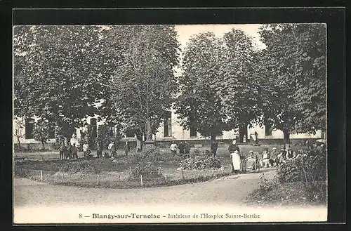 AK Blangy-sur-Ternoise, Intérieur de l`Hospice Sainte-Berthe