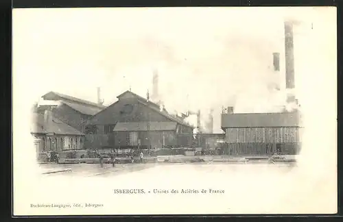 AK Isbergues, Usines des Aciéries de France