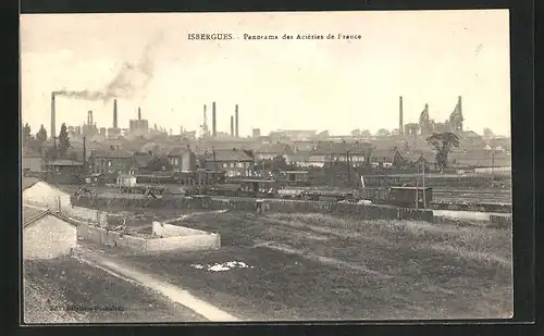 AK Isbergues, Panorama des Aciéries de France