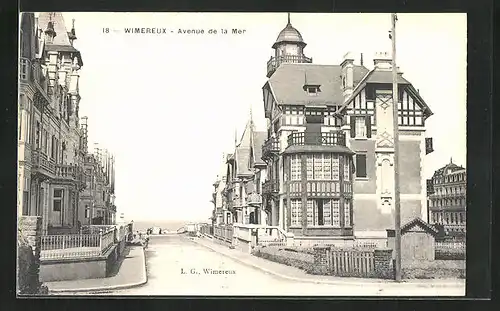AK Wimereux, Avenue de la Mer