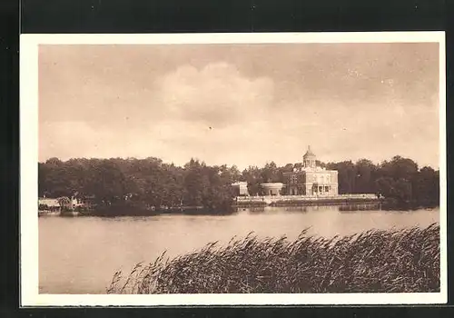 AK Potsdam, Marmorpalais am heiligen See, Ganzsache WHW Winterhilfswerk 1934 /35