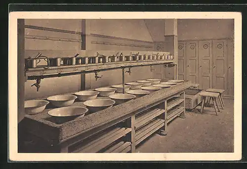 AK Neuhof b. Heringsdorf, Siemens Eleonorenheim, Waschraum